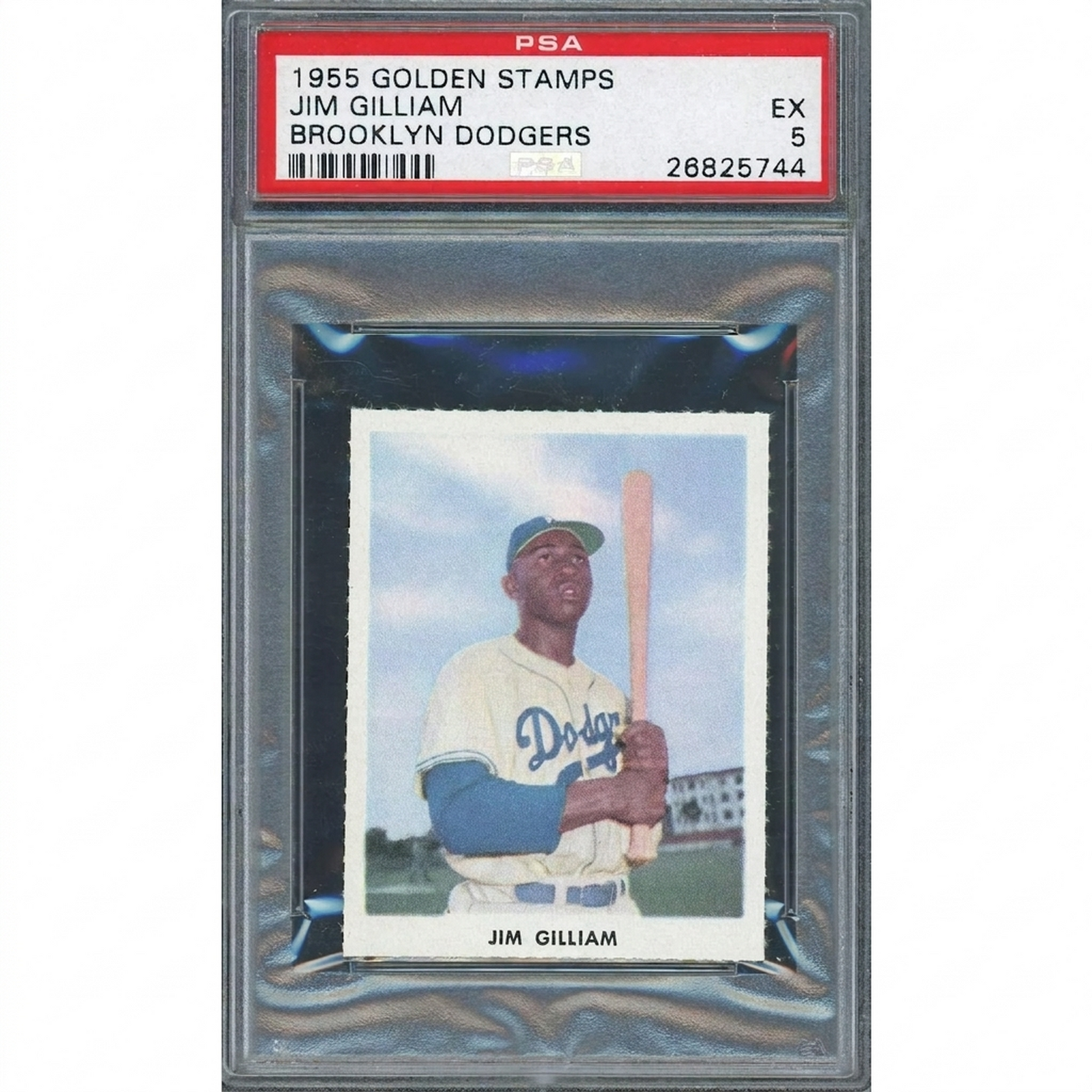 Duke Snider 1954 Red Heart Card | PSA 7