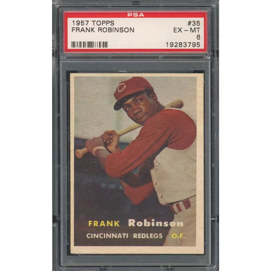 Frank Robinson 1957 Topps #35 Rookie Card | PSA 6