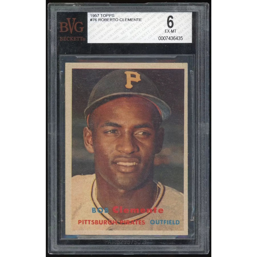 Roberto Clemente 1957 Topps #76 | BVG 6