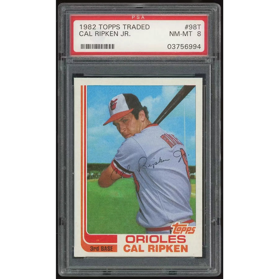 1982 Topps Traded #98T Cal Ripken Jr. PSA 8 *6994 - D2
