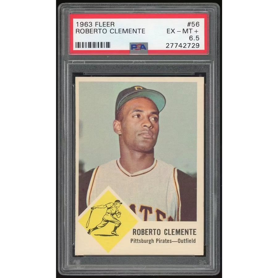 Roberto Clemente 1963 Fleer Card #56 | PSA 6.5