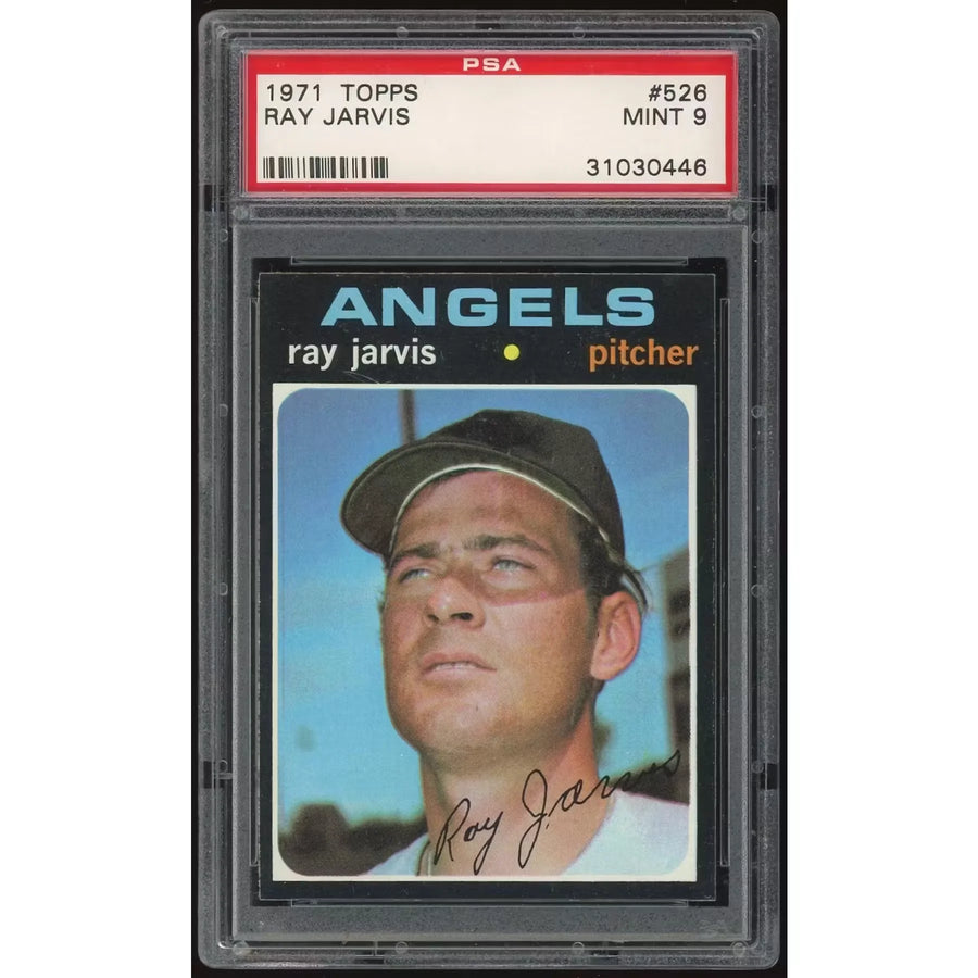 Ray Jarvis 1971 Topps #526 Baseball Card | PSA 9