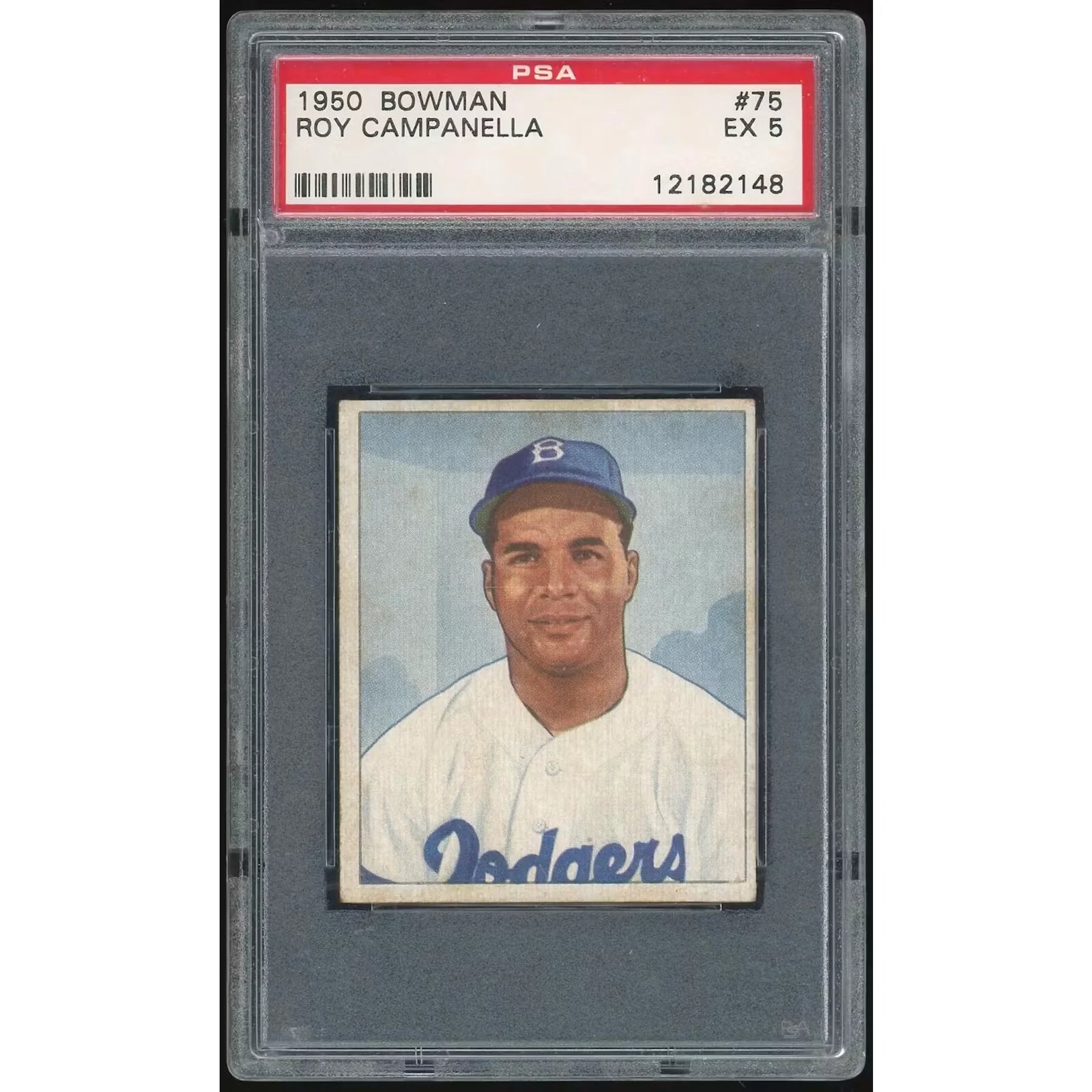 Roy Campanella 1950 Bowman #75 Baseball Card | PSA 5