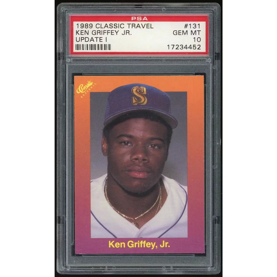 Ken Griffey Jr 1989 Classic Travel Update #131 Card | PSA 10