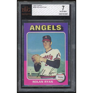 Nolan Ryan 1975 Topps #500 Baseball Card | BVG 7