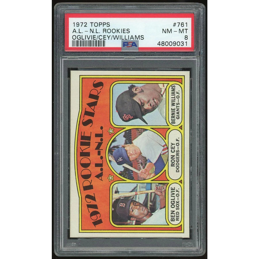 Ron Cey 1972 Topps #761 Rookie Card | PSA 8