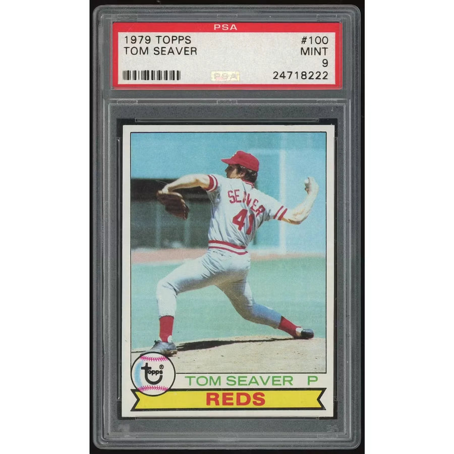 1979 Topps #100 Tom Seaver Baseball Card | PSA 9