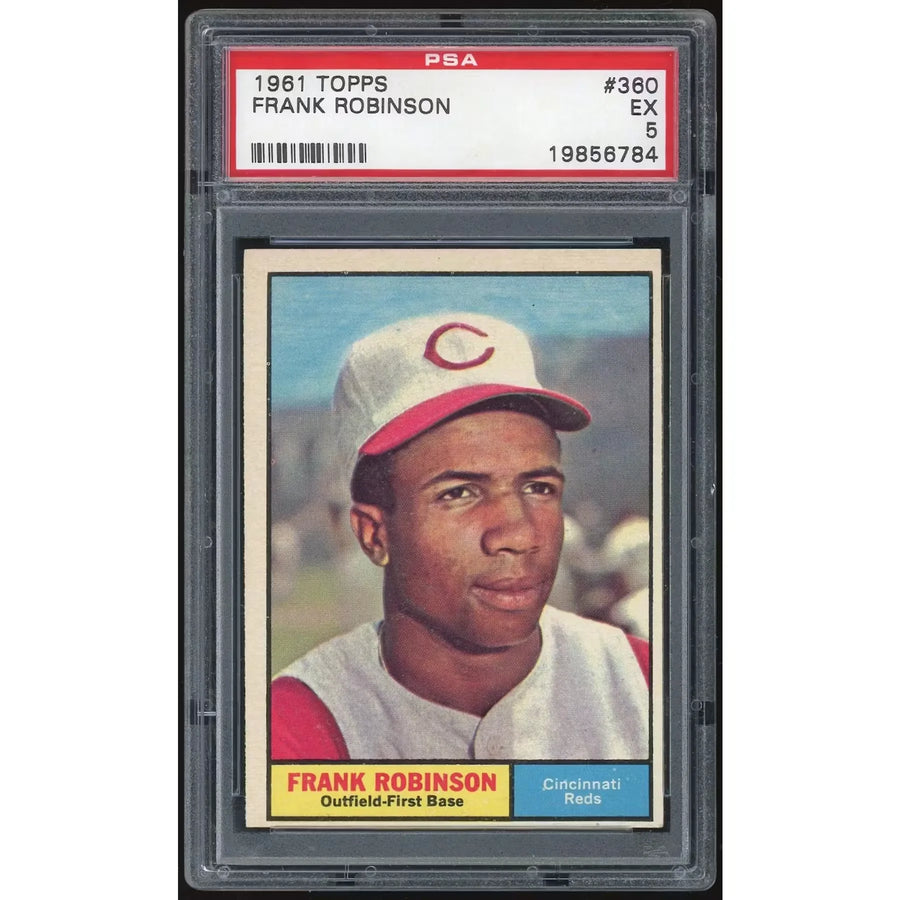 Frank Robinson 1961 Topps #360 Baseball Card | PSA 5