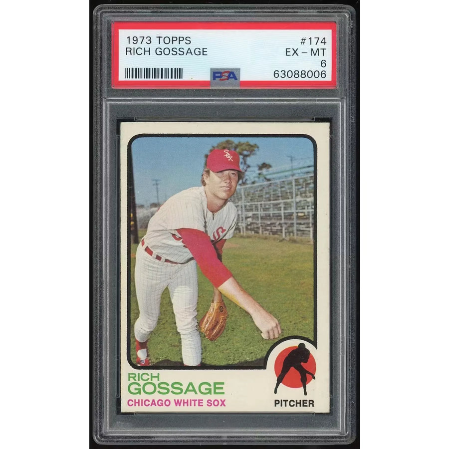 1973 Topps #174 Goose Gossage Rookie Card | PSA 6