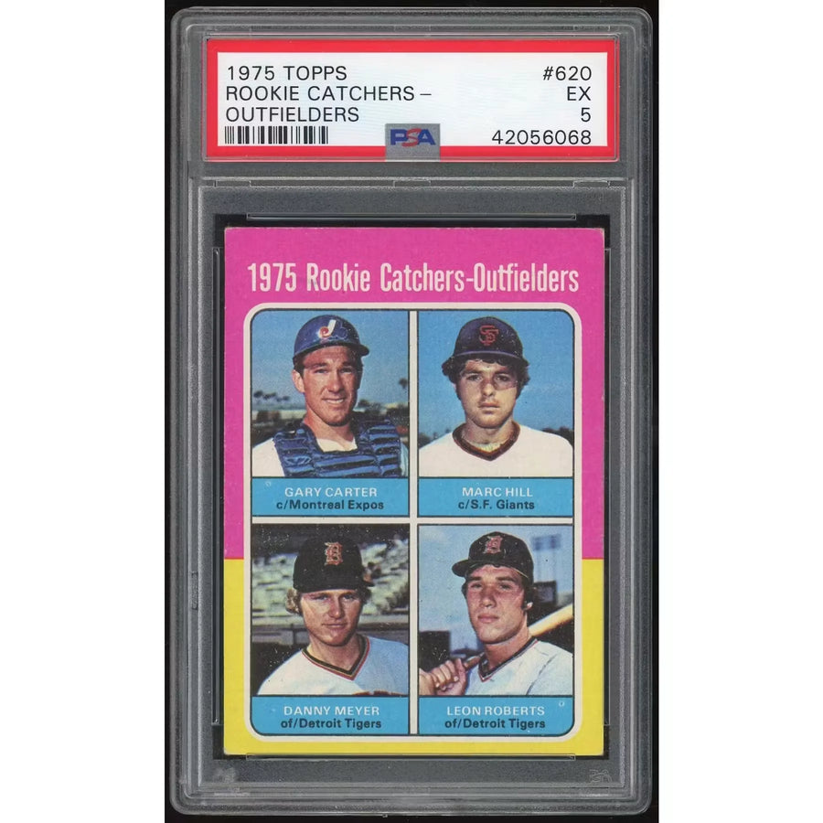 1975 Topps #620 Gary Carter Rookie Card | PSA 5
