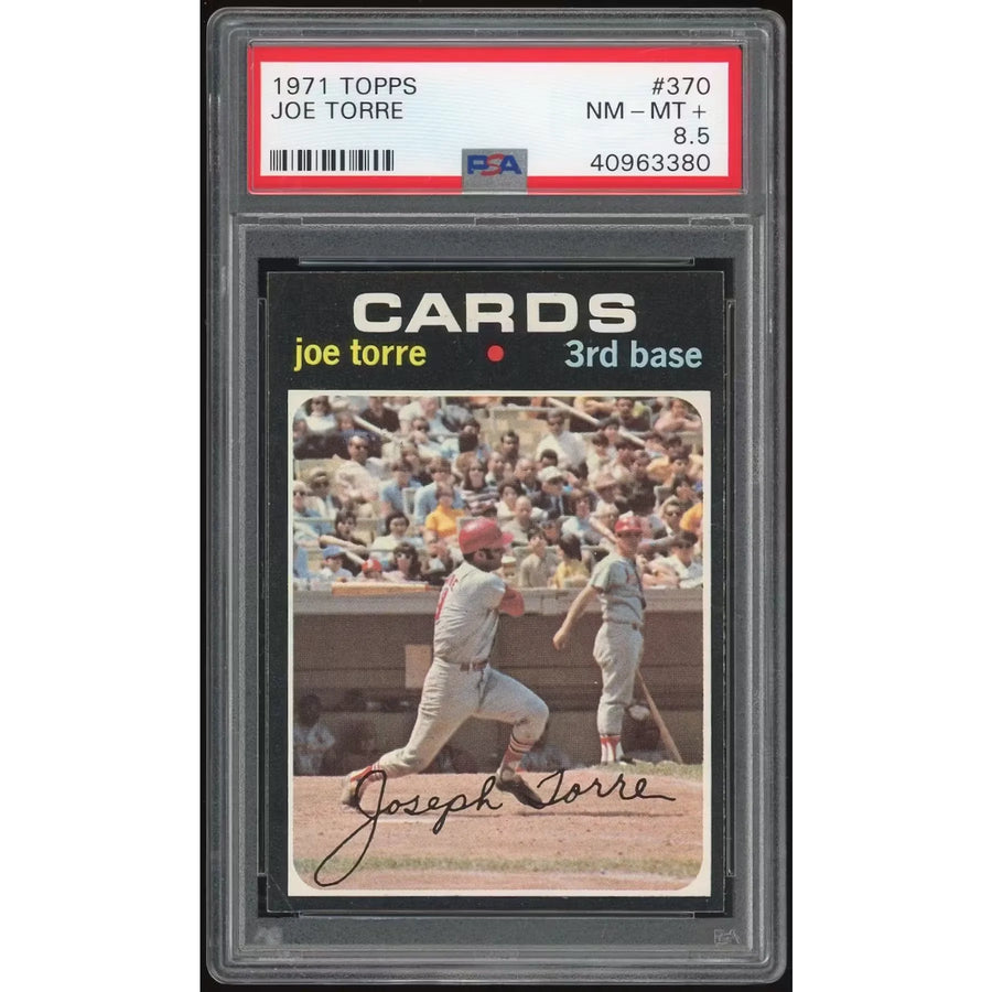 Joe Torre 1971 Topps #370 Baseball Card | PSA 8.5