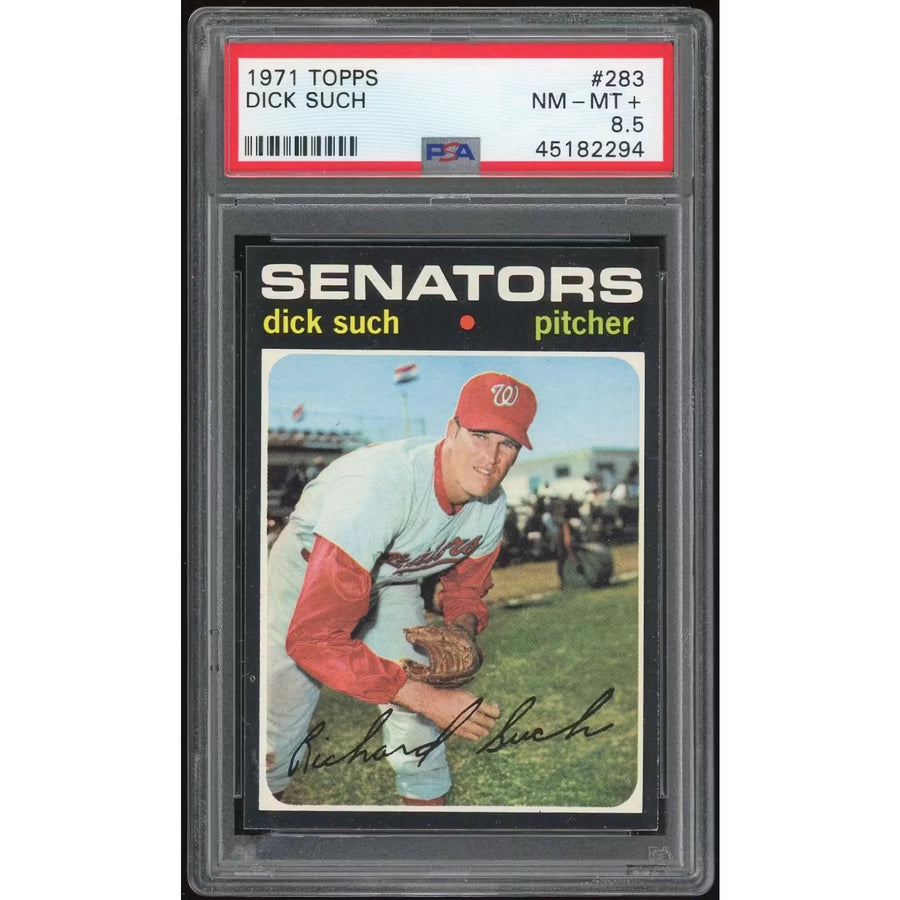 Dick Such 1971 Topps #283 Baseball Card | PSA 8.5