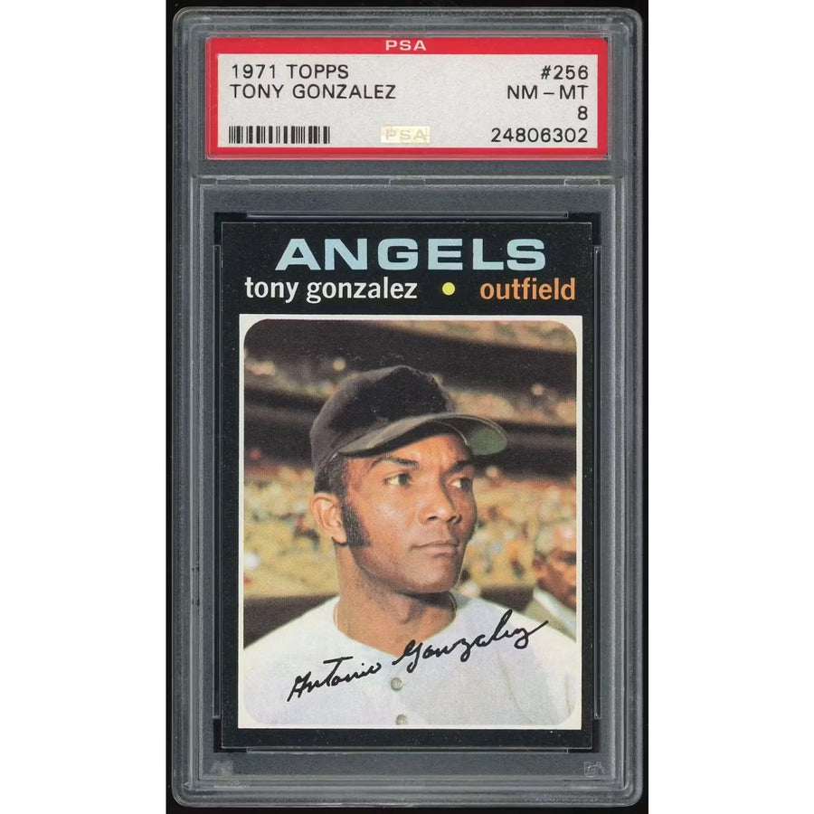 Tony Gonzalez 1971 Topps #256 Baseball Card | PSA 8