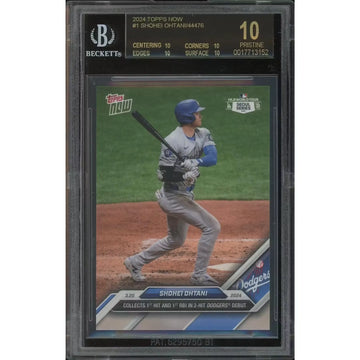 Shohei Ohtani 2024 Topps Now Baseball #1 | BGS 10 Pristine