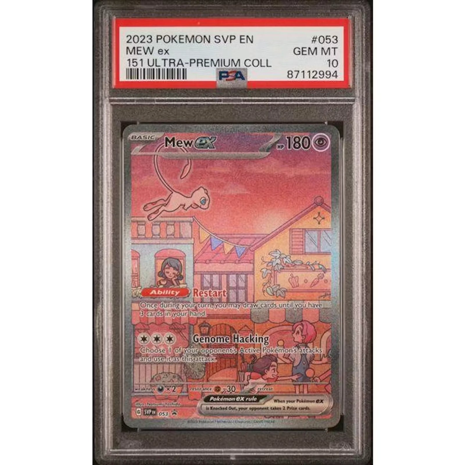 Mew ex Promo #053 PSA 10 | 2023 Pokemon 151 UPC