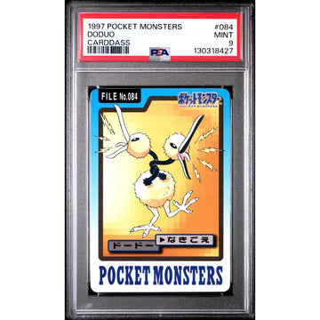 Pokemon 1997 Bandai CardDass Doduo 084 | PSA 9