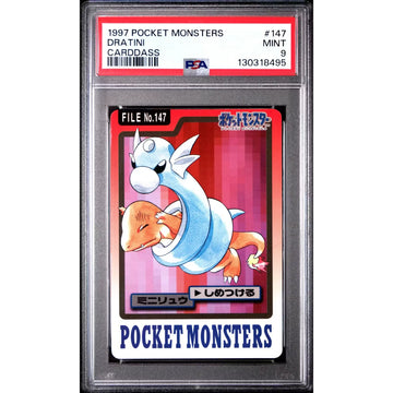Pokemon 1997 Bandai CardDass Dratini 147 | PSA 9