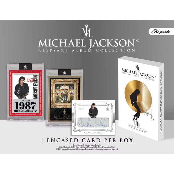 2026 Keepsake Michael Jackson Album Collection Spotlight Series Hobby 10-Box Case