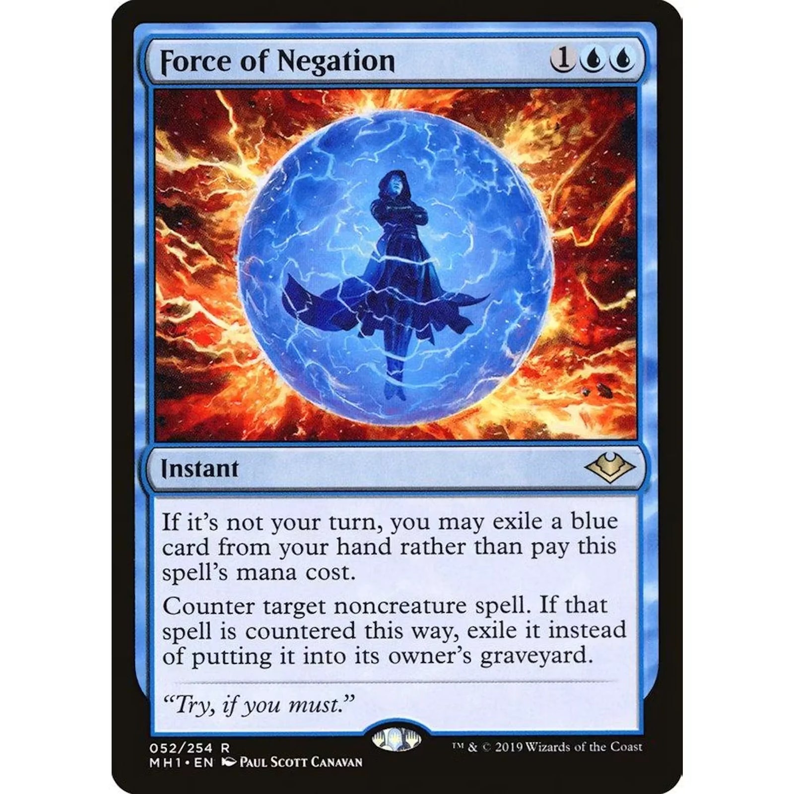 Force of Negation Magic the Gathering Modern Horizons | Near Mint