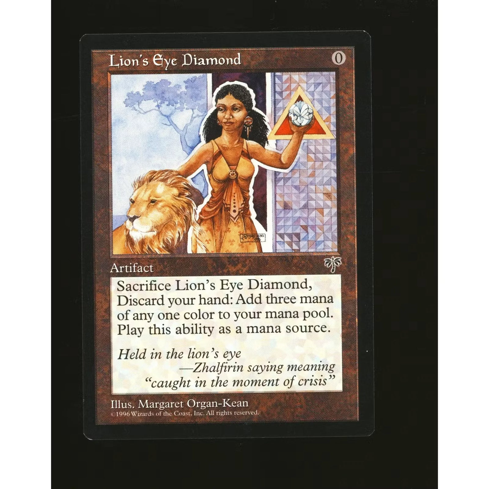 Lion's Eye Diamond Mirage Rare | Near Mint
