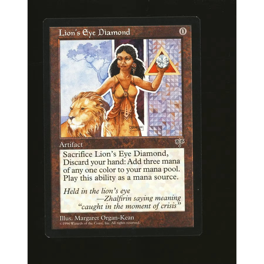 Lion's Eye Diamond Mirage Rare | Near Mint