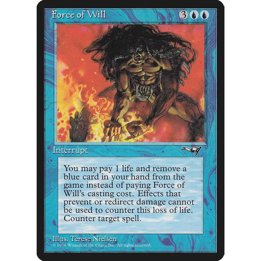 Force of Will Magic the Gathering Alliances | Uncommon Instant