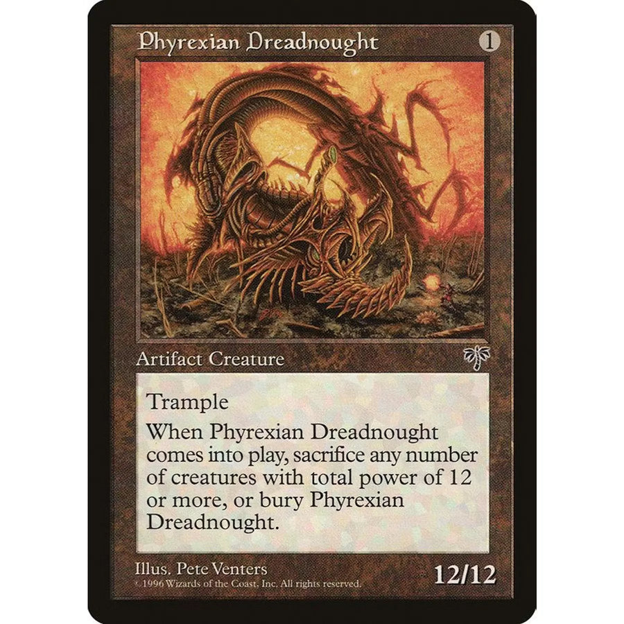 Phyrexian Dreadnought Mirage Rare | Lightly Played