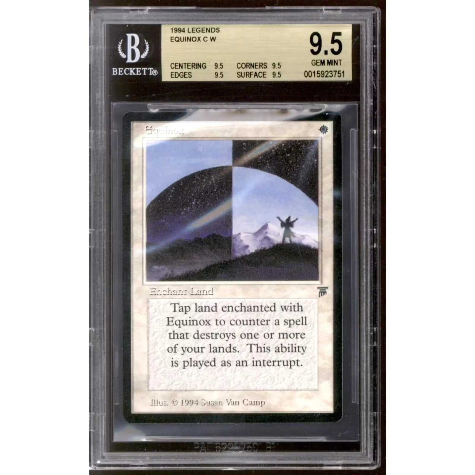 Magic the Gathering Equinox Legends Card | BGS 9.5 Gem Mint