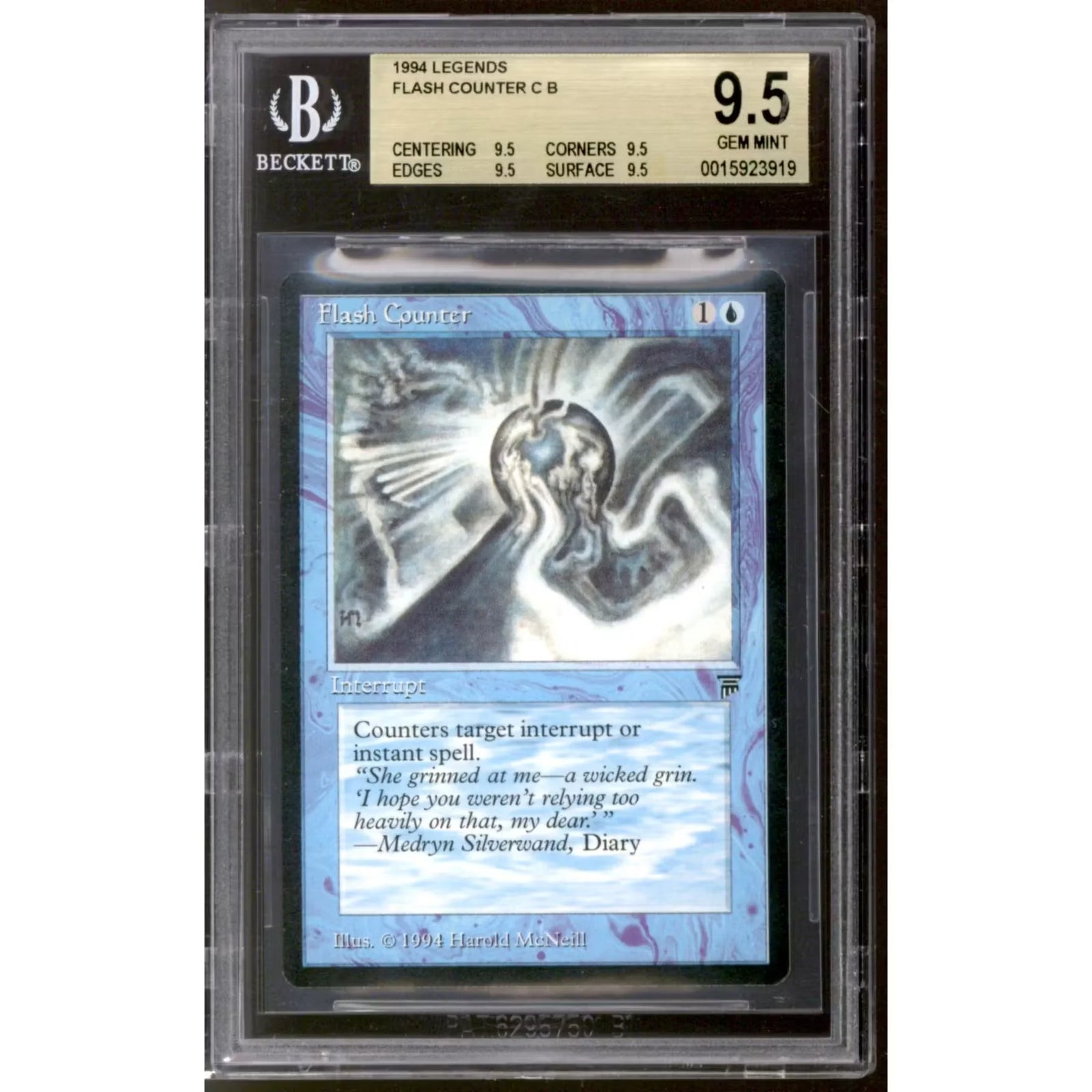 Magic the Gathering Legends Flash Counter | BGS 9.5 Gem Mint