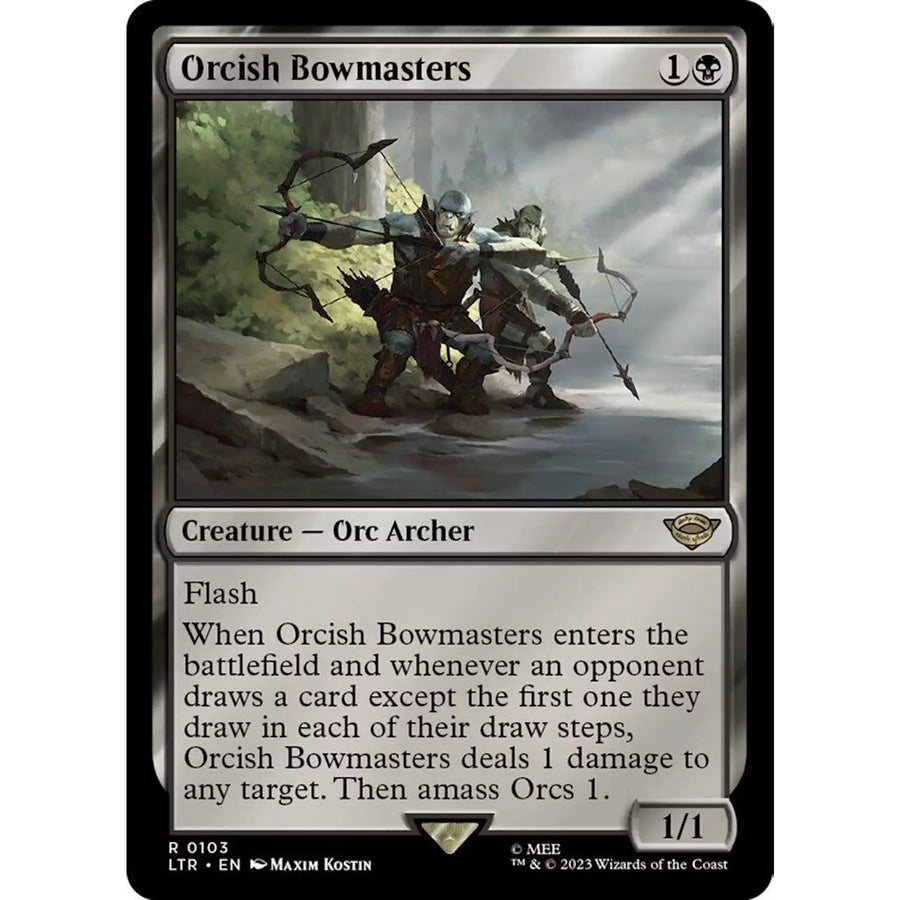 Magic the Gathering Orcish Bowmaster | The Lord of the Rings