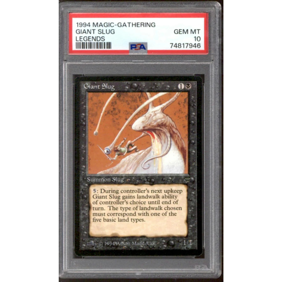 Giant Slug Magic the Gathering Legends | PSA 10 Gem Mint