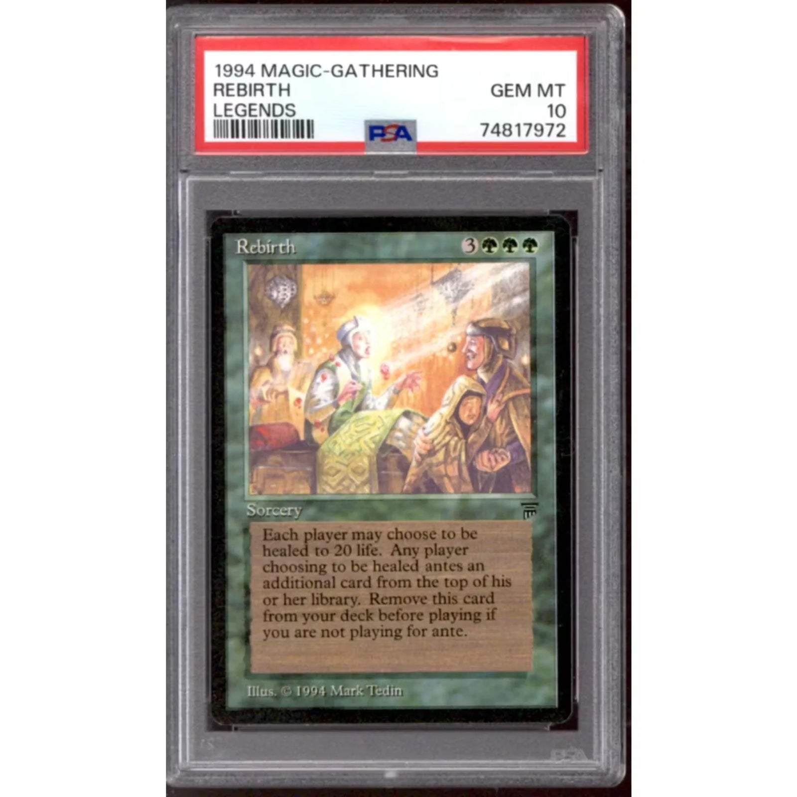 Magic the Gathering Legends Rebirth PSA 10 | Gem Mint