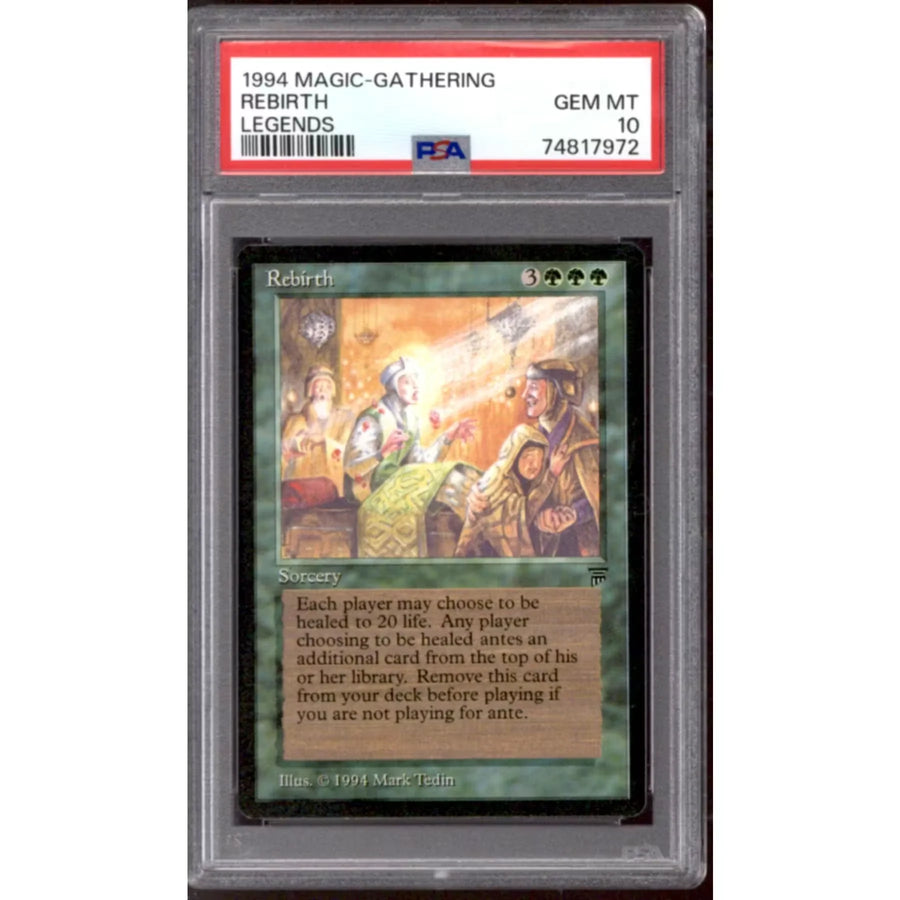 Magic the Gathering Legends Rebirth PSA 10 | Gem Mint