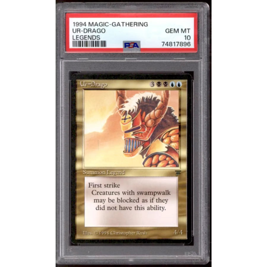 Ur-Drago Magic the Gathering Legends Card | PSA 10 Gem Mint