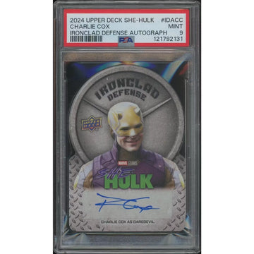Charlie Cox Signed Daredevil Card | 2024 Upper Deck She-Hulk #22/50