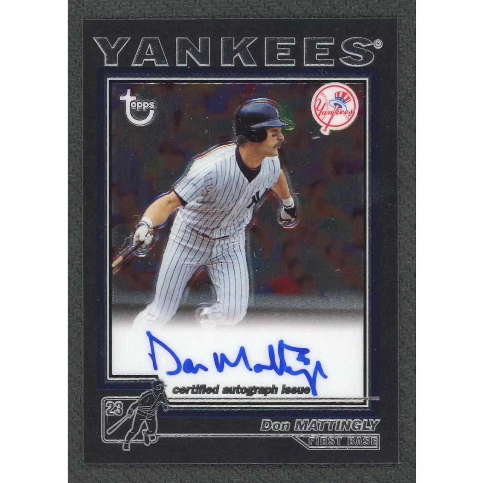 Don Mattingly Signed 2004 Topps Chrome Card | #TA-DM