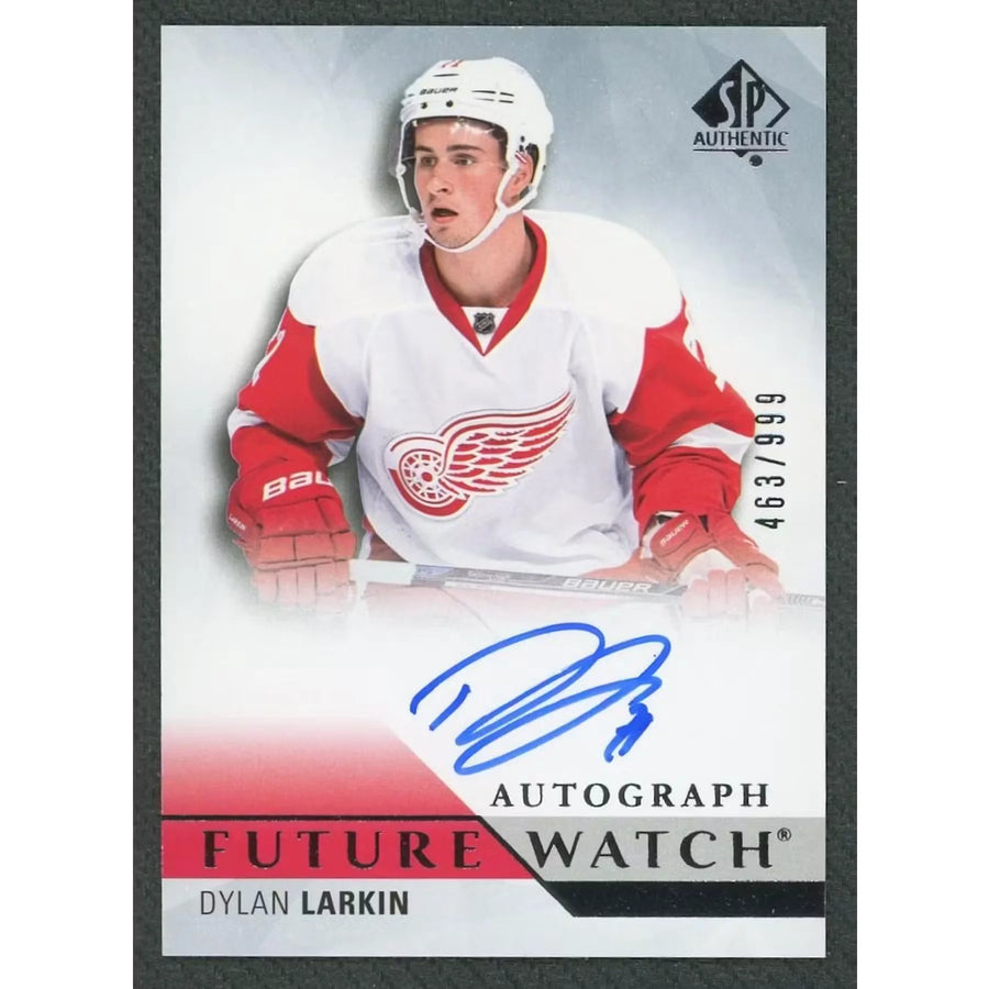 Dylan Larkin Signed 2015-16 SP Authentic Future Watch Rookie Card |/999