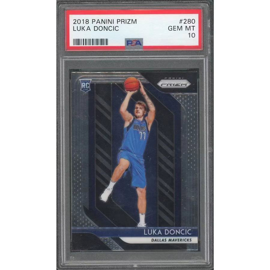 Luka Doncic 2018-19 Panini Prizm Rookie Card #280 | PSA 10