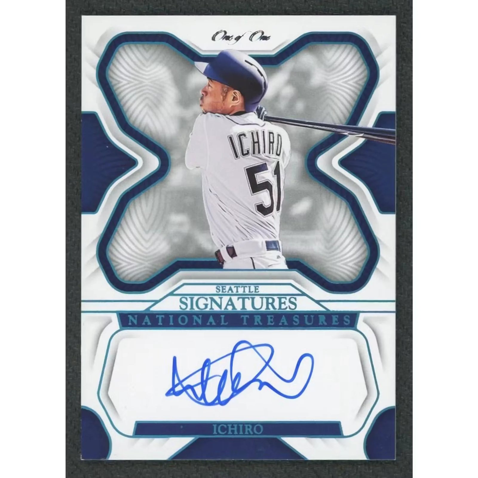 Ichiro Suzuki Signed 2023 National Treasures Card | Platinum 1/1