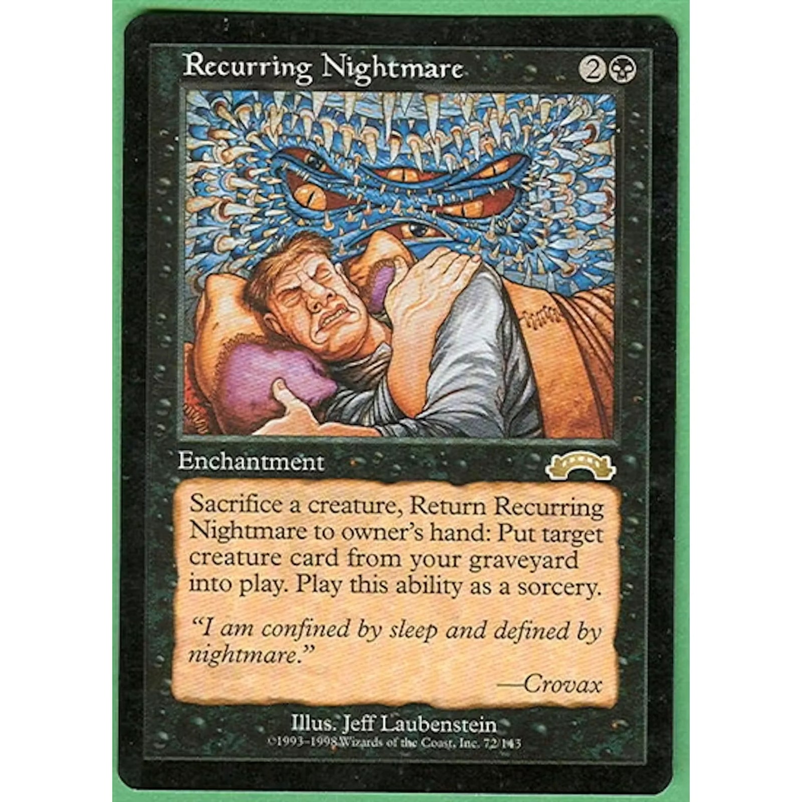 Magic the Gathering Recurring Nightmare Exodus | Light Play Single
