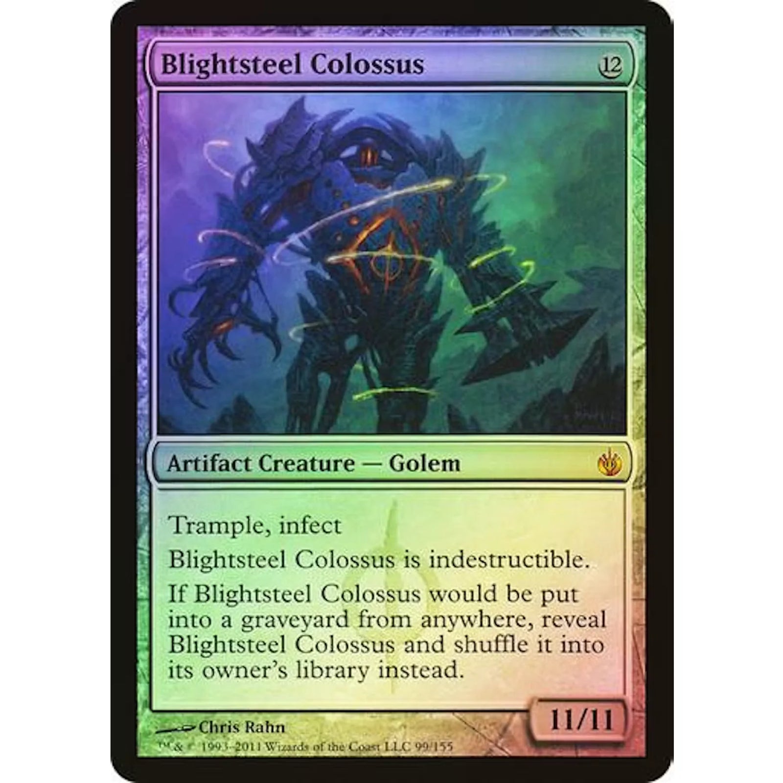 Blightsteel Colossus Foil Mirrodin Besieged | Near Mint
