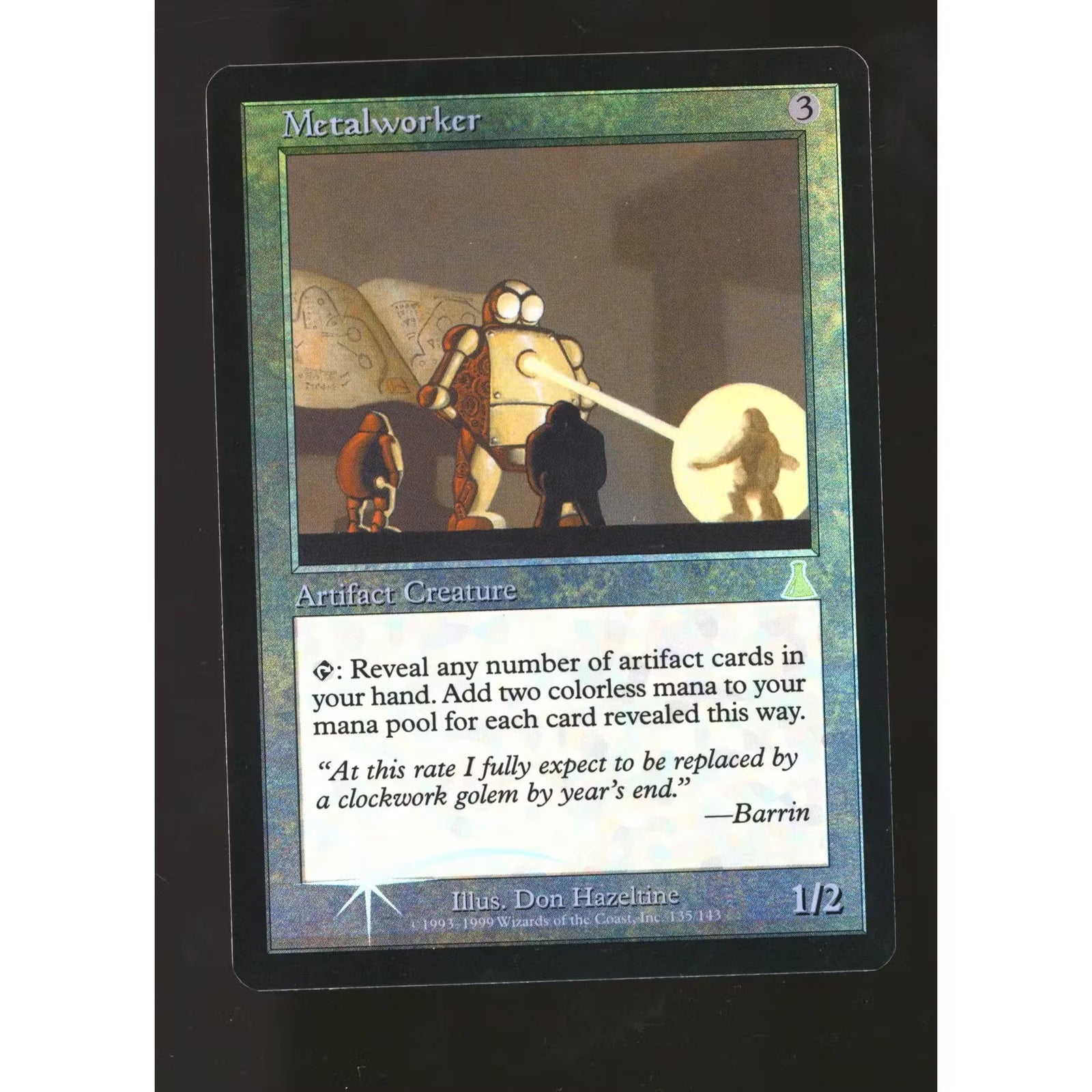 Magic the Gathering Metalworker Foil | Urza's Destiny Rare