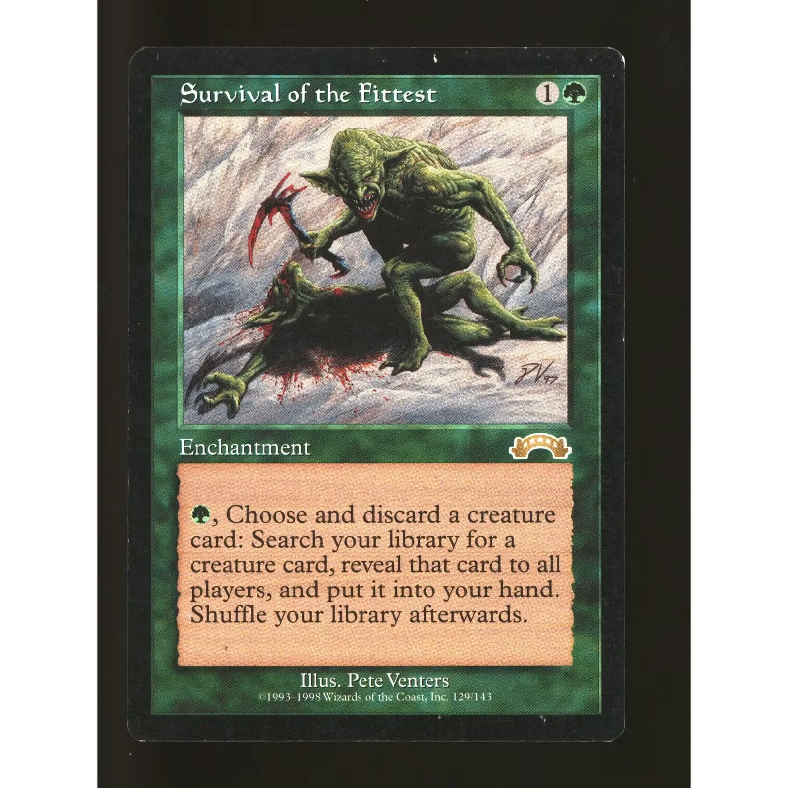 Magic the Gathering Survival of the Fittest Exodus Rare | Lightly Played