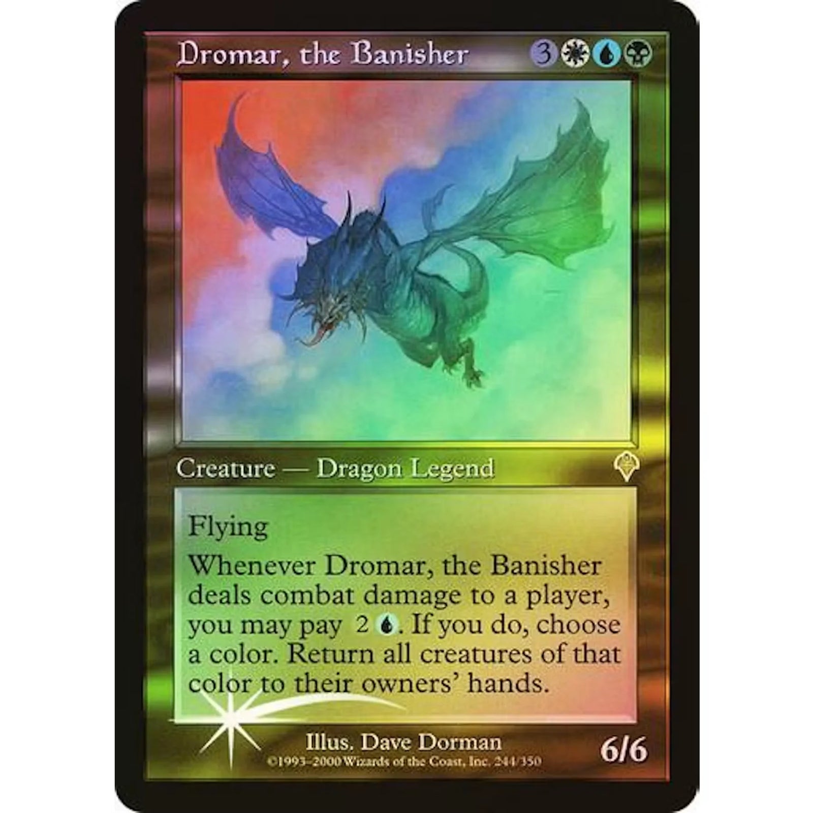 Magic: The Gathering Dromar, the Banisher Foil | Invasion Rare
