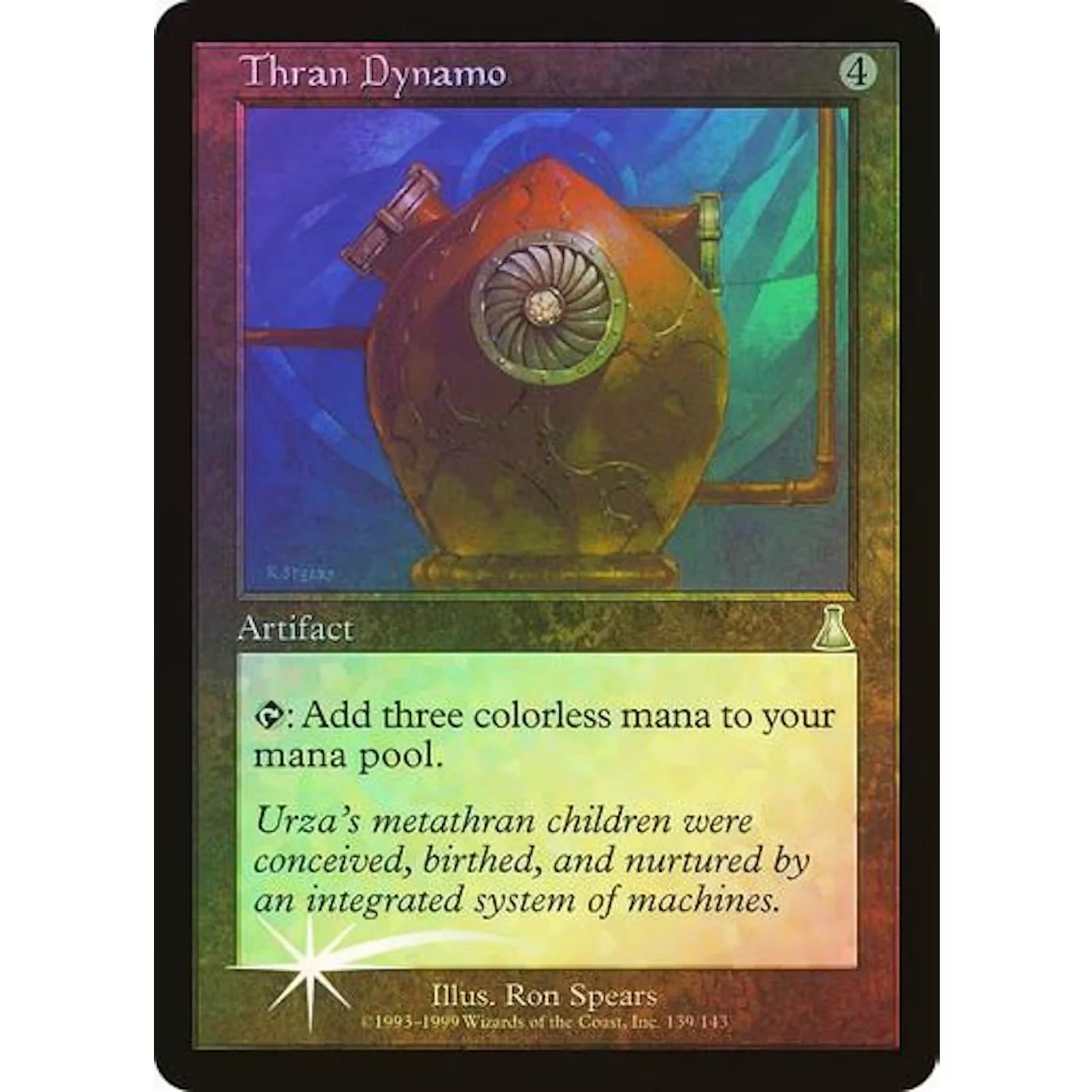 Thran Dynamo Foil | Urza's Destiny Magic Single