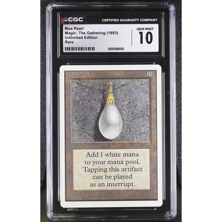 Magic the Gathering Unlimited Mox Pearl | CGC 10 Gem Mint