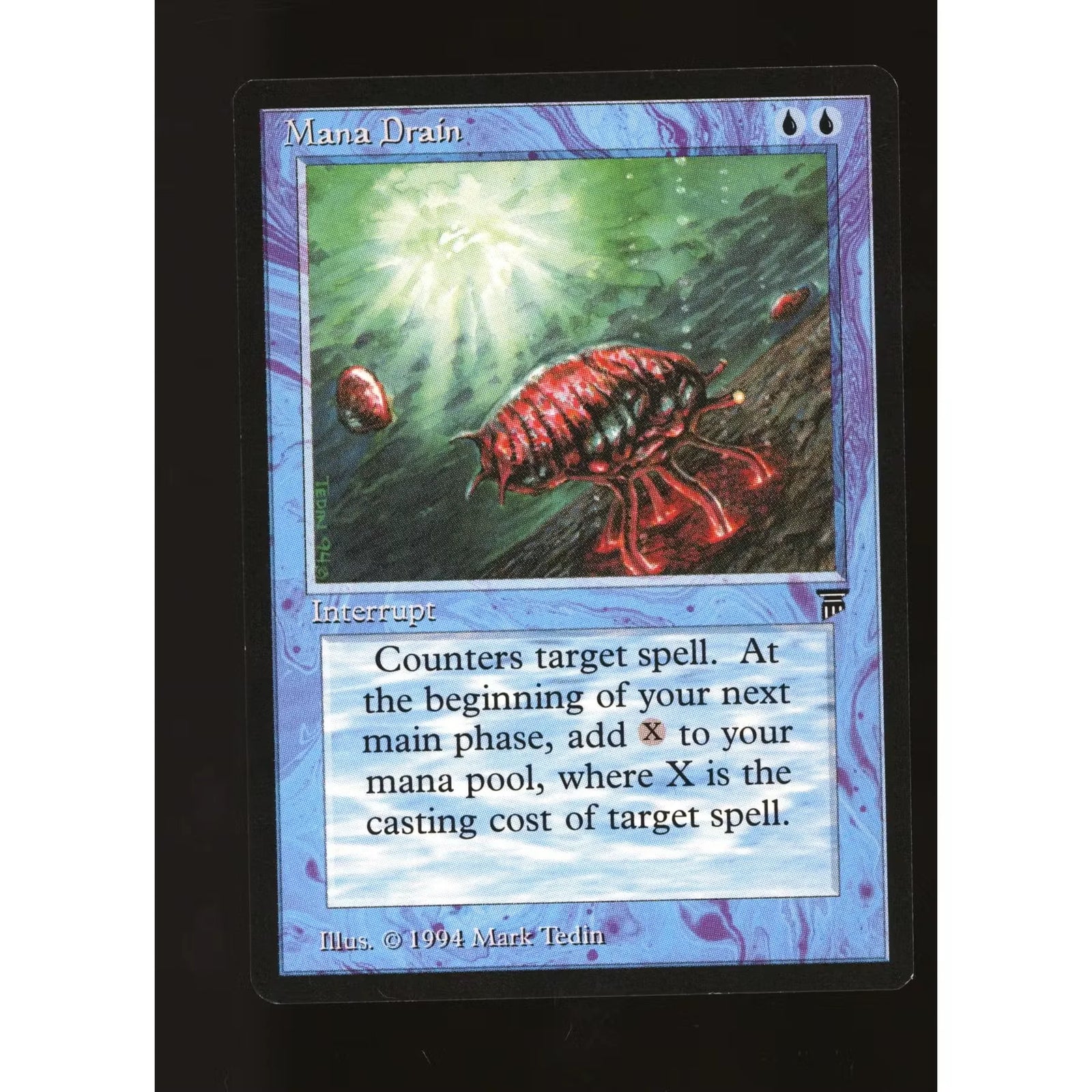 Magic the Gathering Legends Mana Drain | Near Mint Single