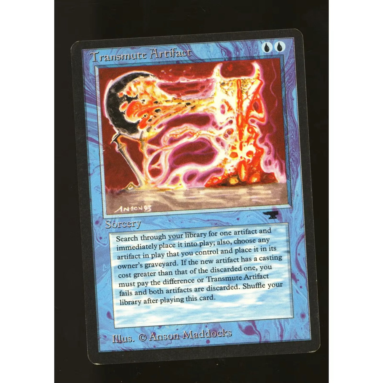 Magic the Gathering Transmute Artifact | Antiquities Uncommon