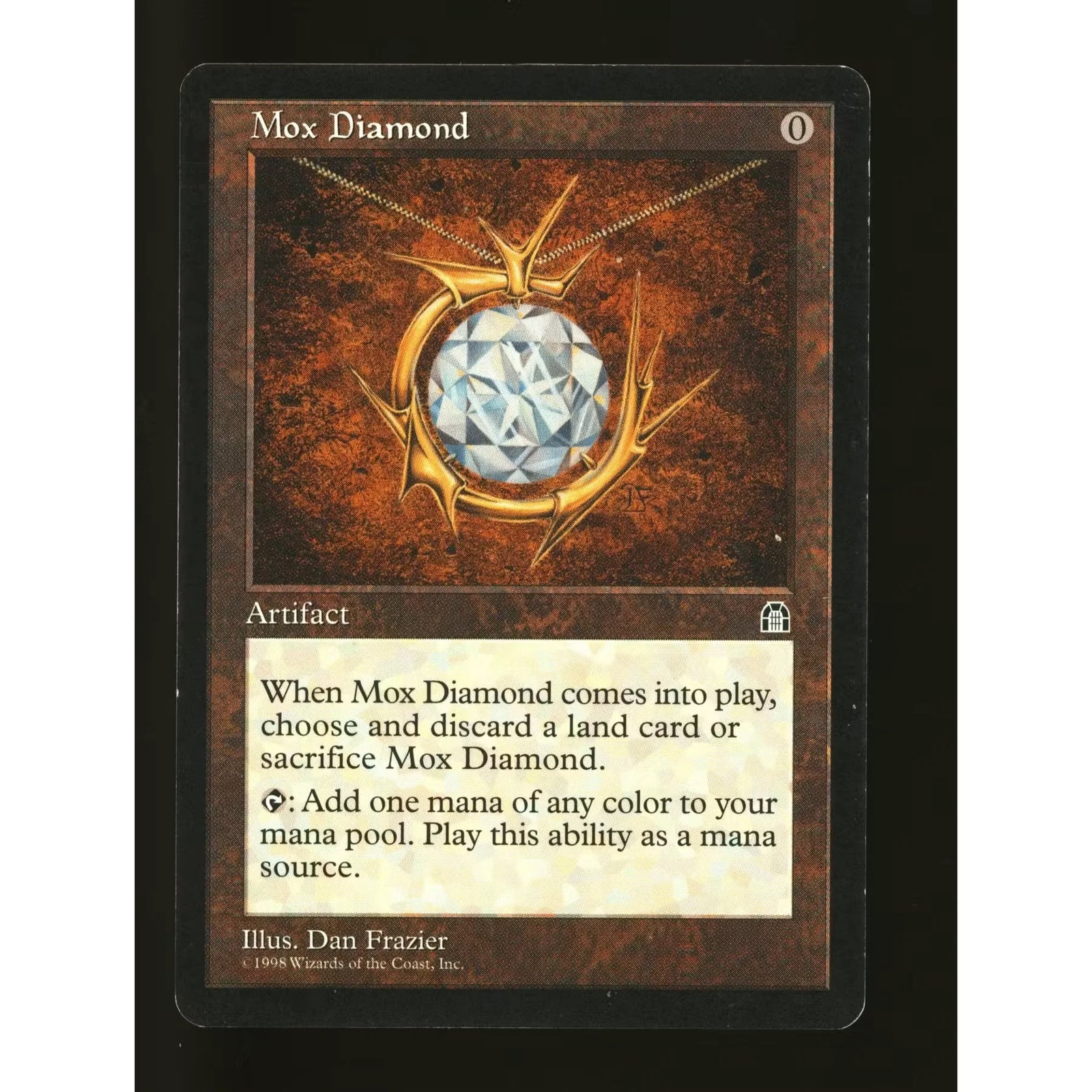 Magic the Gathering Mox Diamond Stronghold | Moderately Played