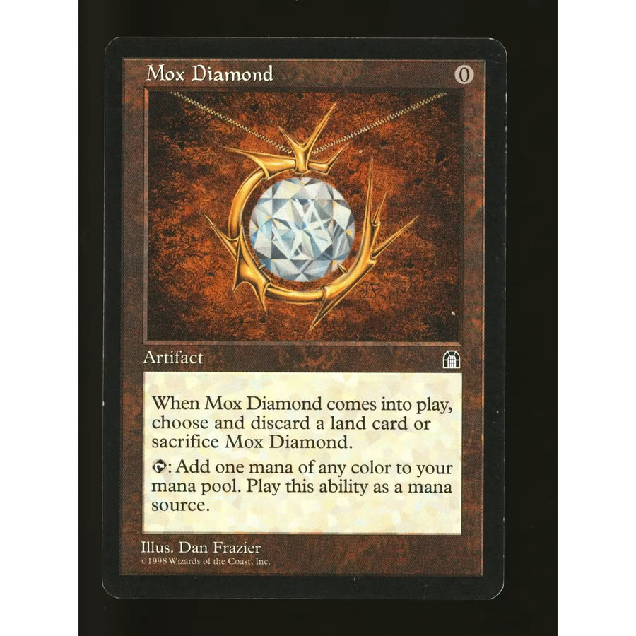 Magic the Gathering Mox Diamond Stronghold | Moderately Played